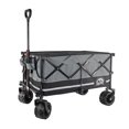 thumbnail image 1 of Maxwell Outdoors Nature's Journey Collapsible Camping Wagon, Black/Grey, 1 of 10