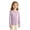 Purple, variant on Ruyang Kids Girls Sweater Long Sleeve Button Down Tops Toddler Ribbed Knit Cardigan Fall School Uniform Pullover Pullover