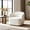 Cream, variant on Christopher Knight Home Curved Accent Chair, Plush Boucle Upholstery, Cream