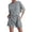 Grey, variant on Womens Sweatsuits 2 Piece Set Women's Casual Shorts Suit Set Floral Jacquard Design Everyday Spring Summer Wear Machine Washable Comfort Outfit