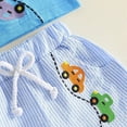 thumbnail image 6 of Kids Clothes Crewneck Graphic Sweatshirt & Jogger Pants Outfits, 6 of 7