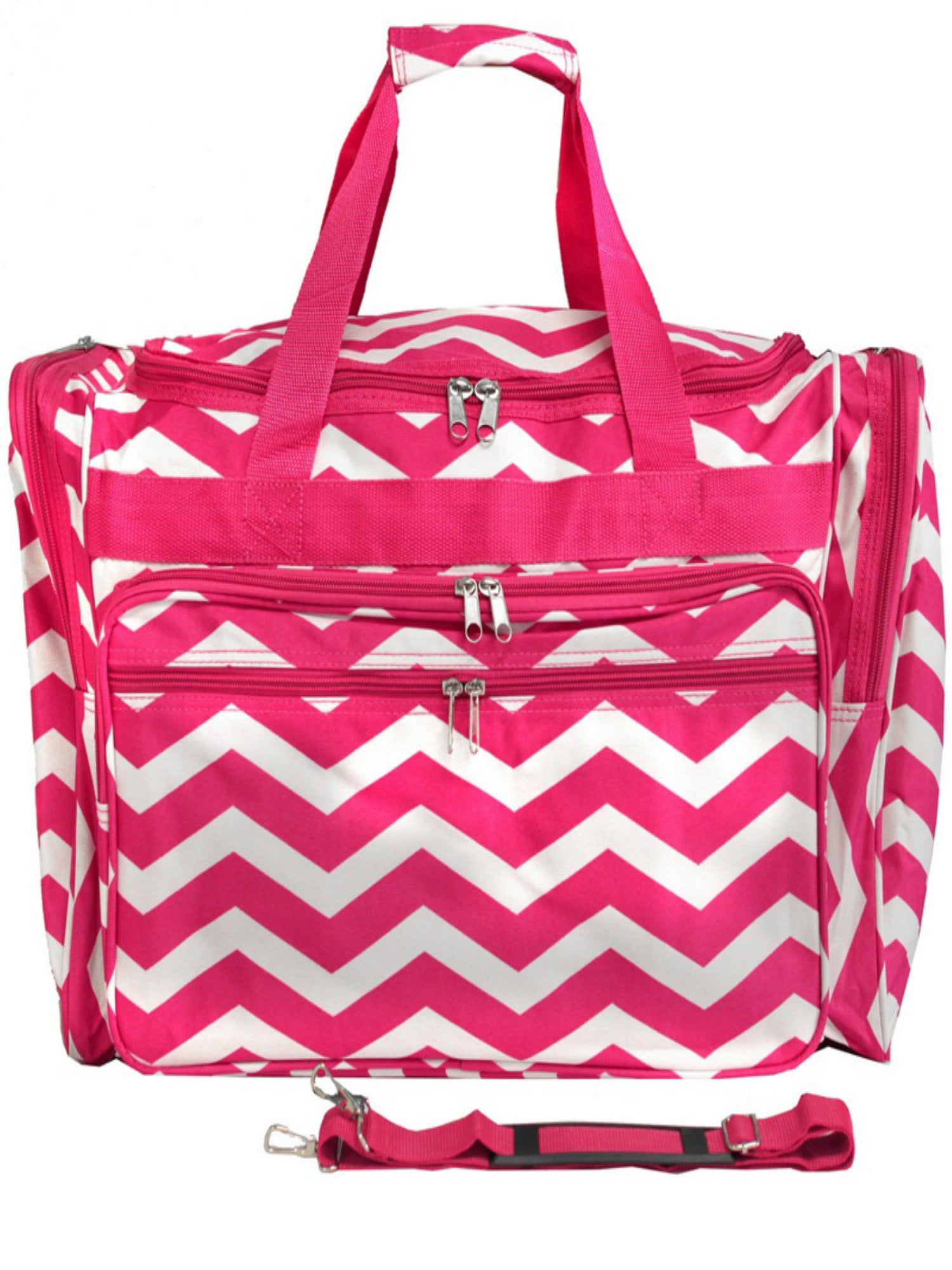 World Traveler Chevron 22 in. Travel Duffel Bag by World Traveler