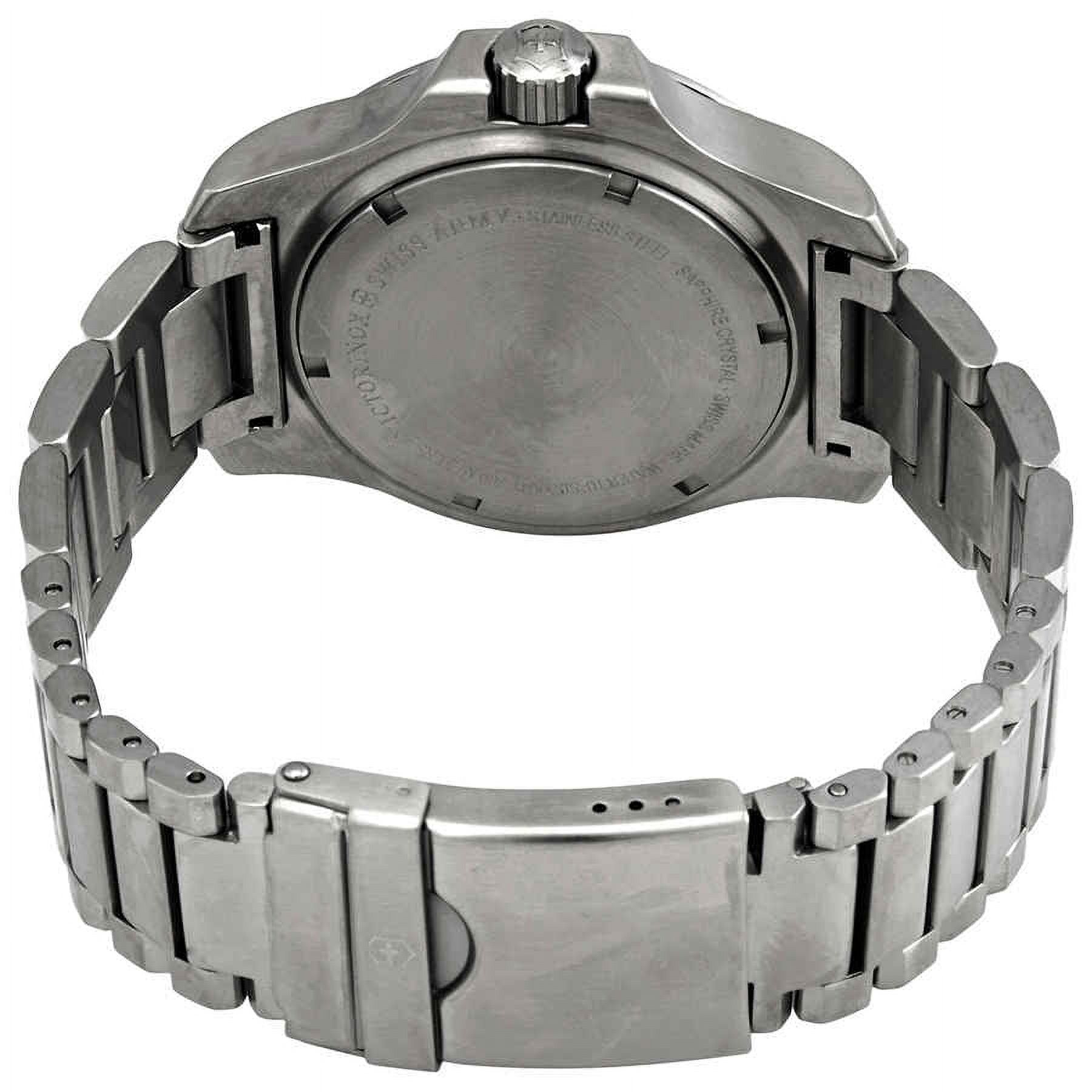 Victorinox Mens INOX Watch - Stainless - Bracelet - Grey Dial - 200m - image 3 of 3