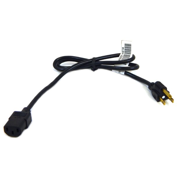 HP 3.3FT AC POWER CORD BLACK 81206260