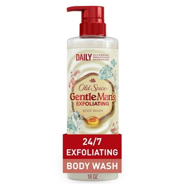 Old Spice Gentleman's Blend Exfoliating Men's Body Wash, Himalayan Sea Salt, 18 fl oz