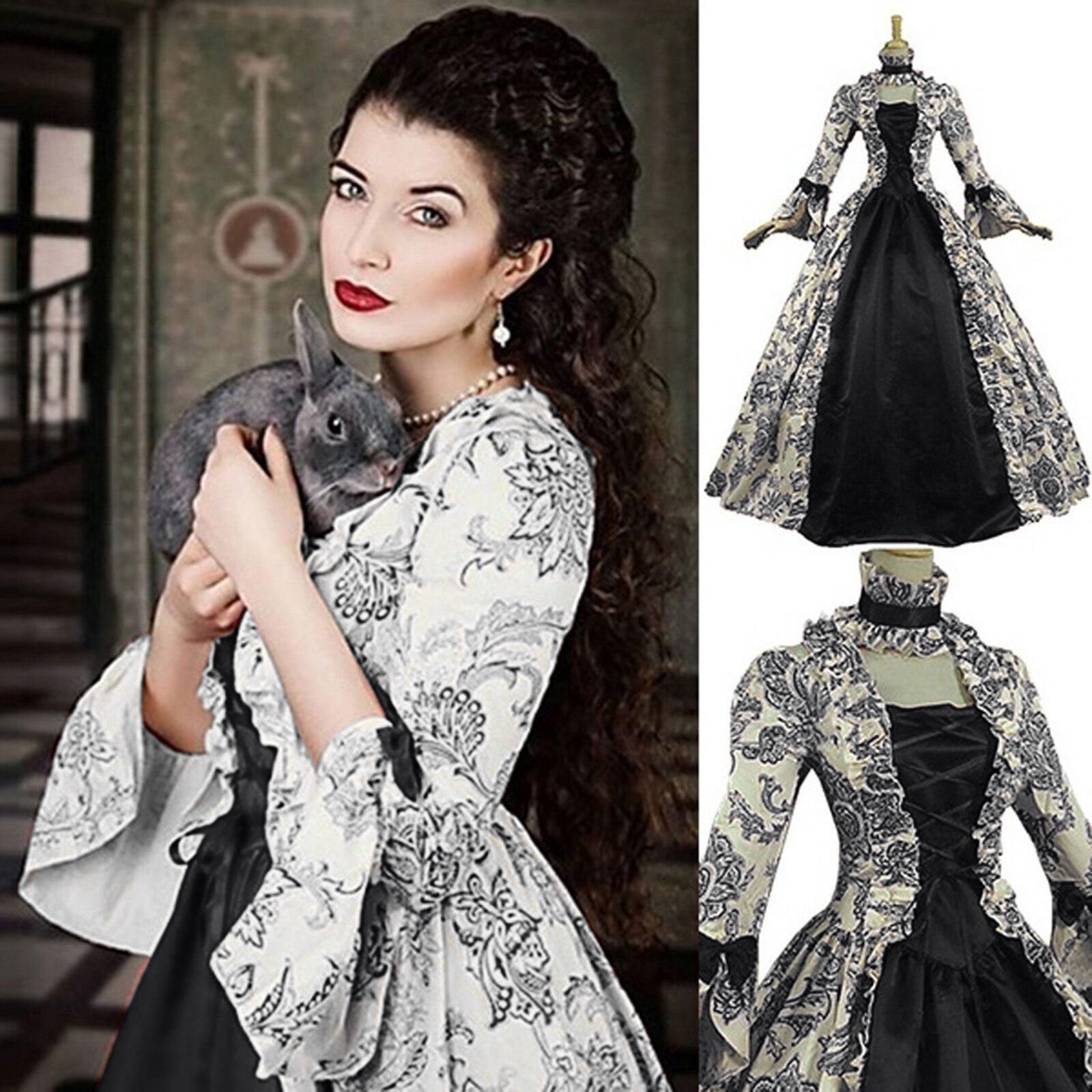 Robe De Noël Femme Vintage – Manches Longues à Capuche – Robe Cocktail Soirée – Velours Rouge – Fêtes 2024 - 12