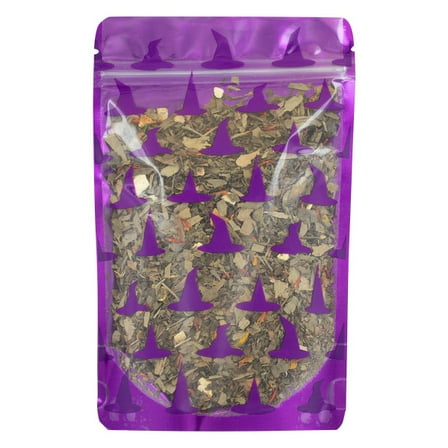 Focus Pocus Wellness Tea | Loose Leaf Herbal Tea for Clarity and Alertness | Peppermint Gingko Turmeric Blend | Refreshing Hot or Iced | Memory-Friendly Herbal Infusion | 4oz Resealable Pouch