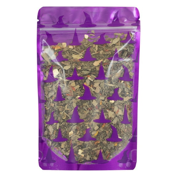 Focus Pocus Wellness Tea | Loose Leaf Herbal Tea for Clarity and Alertness | Peppermint Gingko Turmeric Blend | Refreshing Hot or Iced | Memory-Friendly Herbal Infusion | 4oz Resealable Pouch