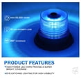 thumbnail image 6 of Xprite Nova Series 20W LED Exterior Beacon Strobe Light - Amber, 6 of 7