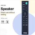 thumbnail image 4 of 4X Control Remoto de Barra de Sonido -AH300U para Barra de Sonido HT-CT291 SA-CT290 SA-CT291 HT-CT290 HTCT290, 4 of 5