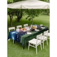 thumbnail image 4 of Outdoor Tablecloth with Umbrella Hole for Patio/Picnic/Party/Camping, Football Waterproof Table Cloth Rectangle Table Cover Washable, Goal Net Soccer Sports Orange Blue Green (60"x 120"), 4 of 9