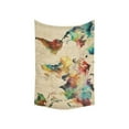 thumbnail image 2 of CADecor Retro Watercolor World Map Wall Tapestry Wall Hanging Wall Art Home Decor 40x60 inches, 2 of 2