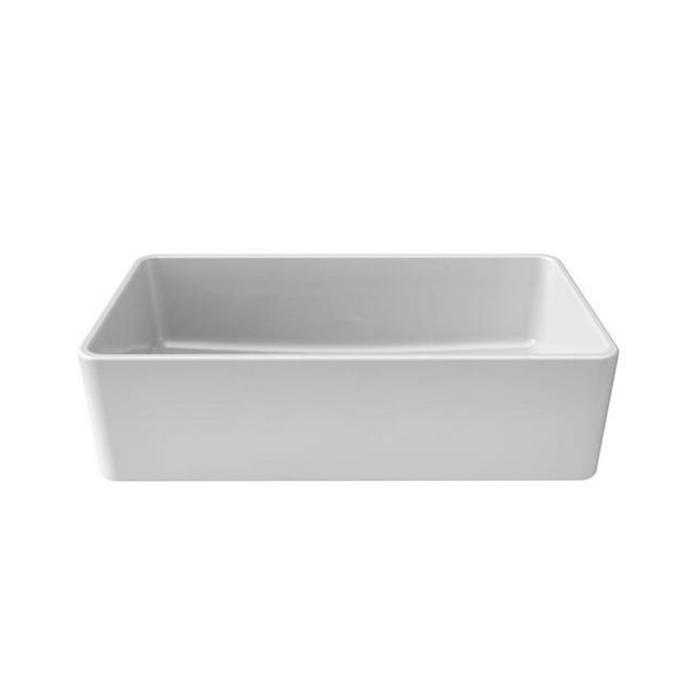 36 in. Fireclay Single Bowl Kitchen Sink