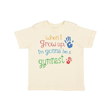 

Inktastic Gymnast Future Gift Toddler Boy or Toddler Girl T-Shirt