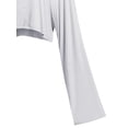 thumbnail image 3 of FashionOutfit Women's Trendy Solid Kimono Long Sleeve Crop Top, 3 of 4