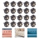 thumbnail image 2 of 100 piezas de tapicería muebles de táctica táctea decorativa de uñas para uñas para la uña de la uña, 2 of 5