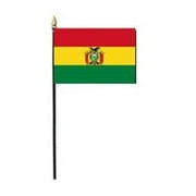 Annin Flagmakers 190683 4 ft. X 6 ft. Nyl-Glo Bolivia Government Flag
