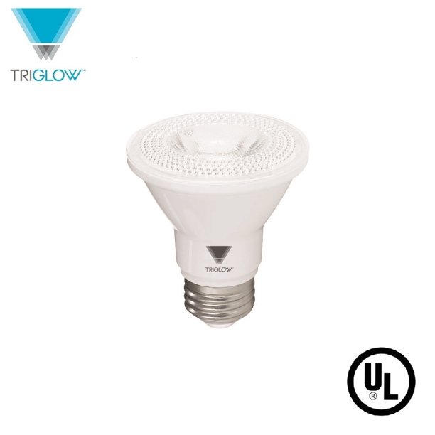 TriGlow T97003 7Watt (50W Equivalent) PAR20 LED Bulb, CRI 90 500