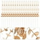 thumbnail image 3 of 20pcs Tallos de eucalipto realista real Faux eucalyptus plantas de relleno de flores adornos, 3 of 6