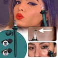 thumbnail image 6 of Multi-Use Makeup Tool: Green Eyeliner Brush + Brown & Black Eyeliner Gel, 1 Set - Arcbelle Eyeliner Set & Proof Eyeliners Kit with Silicone Brush Makeup Applicator Long Lasting Eas Makeup Organizers, 6 of 9