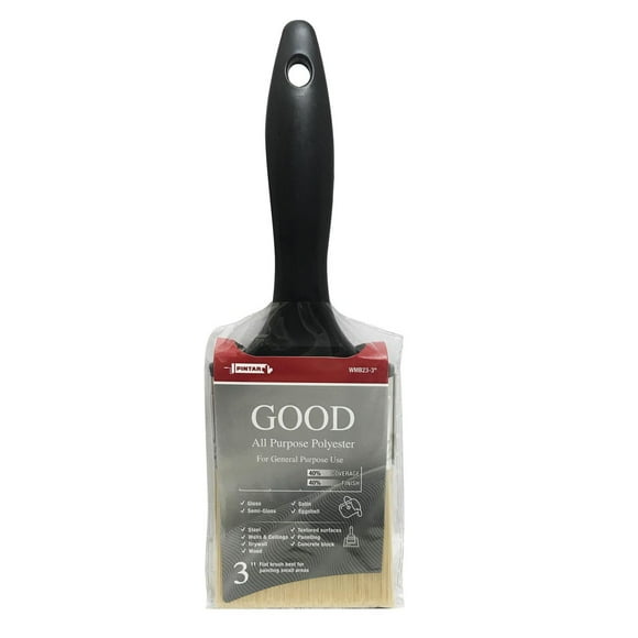 Pinceau droit Good de Pintar de 3 po 1 pièce