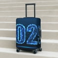 thumbnail image 6 of Fuzoiu 2025 Happy New Year 5 Print Suitcase Cover,Washable Luggage Covers for Suitcase,Elastic Luggage Protector Cover,Scratch Resistant Travel Suitcase Covers-Medium, 6 of 7