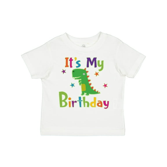 Inktastic Dinosaur Birthday Party Boys or Girls Toddler T-Shirt