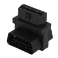 thumbnail image 2 of Adaptador OBD2 OBD2 Splitter Splitter Plug and Play OBD2 Diverter 16 Pin Macho a doble adaptador femenino para extensor de diagnóstico, 2 of 8