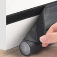 thumbnail image 3 of ACDANC Door Draft Stopper,Block Light Weather Stripping Door Seal,Strong Adhesion Draft Stopper,Black, 3 of 3