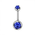 Ediodpoh Assorted Colors Belly Button Ring for Women Steel
