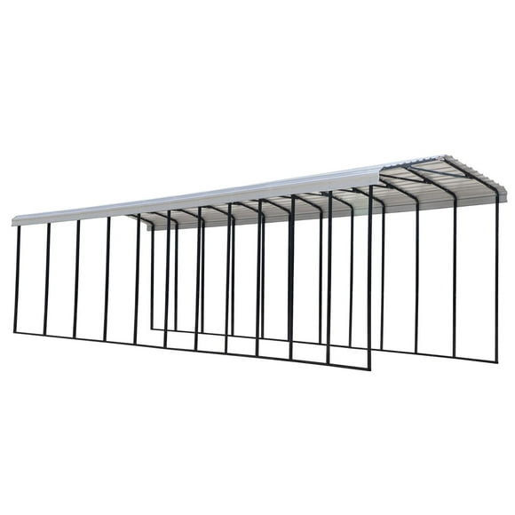 Abri d’auto Arrow, 14x51x14 pi, coquille d’œuf