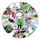 thumbnail image 1 of Paquete de pegatinas Dreams Smps Anime, vinilo impermeable, 50 unidades, 1 of 3