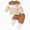 H135-Khaki, variant on TOWED22 Toddler Baby Boys Fall Winter Clothes Set Long Sleeve Sweatshirt and Pants Outfit 2 Piece Casual Clothing(Sky Blue,2-3 Y)