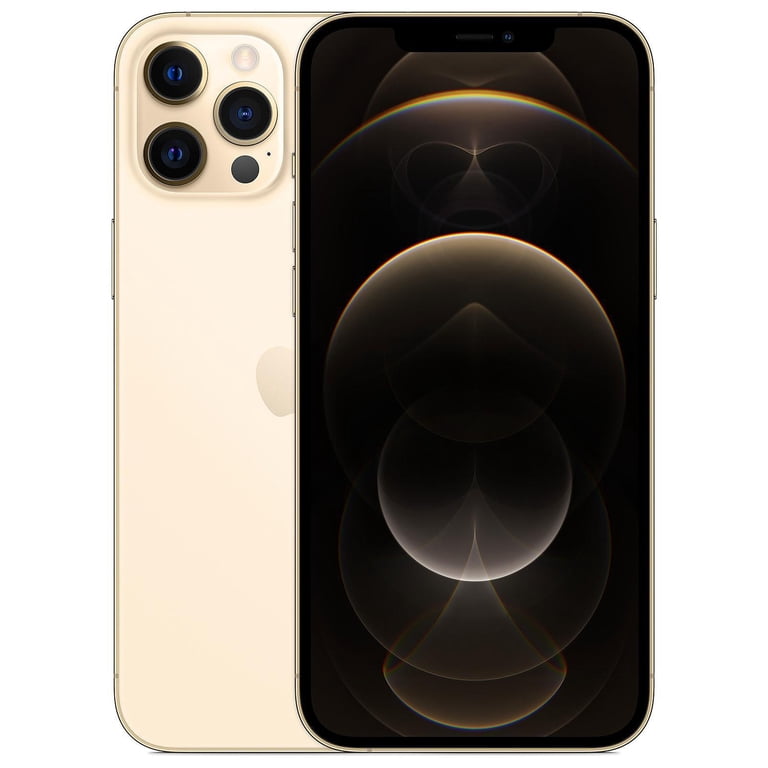 Apple iPhone 12 Pro Max, Refurbished, Fully Unlocked, 512GB, Gold
