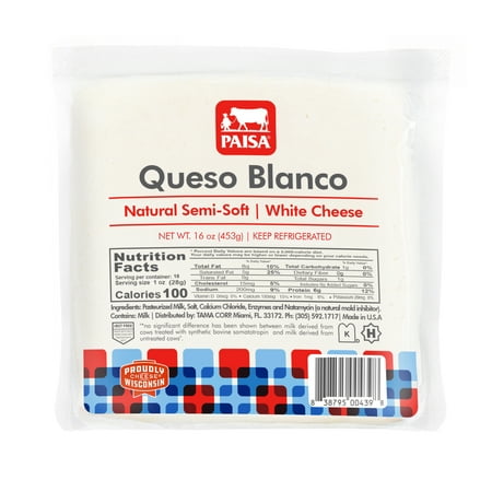 Paisa Queso Blanco, 16 oz