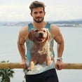 thumbnail image 6 of Salouo Cute Angel Winged Dog for Men's Tank Tops,Sleeveless Muscle Shirts for Men Quick Dry Workout Tank Top Gym Muscle Tee Fitness Bodybuilding Sleeveless T Shirt-3X-Large, 6 of 7
