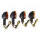 thumbnail image 1 of Universal 12V Motorcycle Turn Signal Indicator Front and Rear Flashing Halogen Light Strobe, 1 of 5