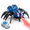 Blue, variant on Remote Control Robot With 2.4 Ghz Controller
