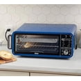 thumbnail image 2 of Horno tostador grande 8 en 1 abatible para almacenamiento, deshidrata, mantiene el calor, capacidad XL de 1800 W azulS P101, 2 of 4