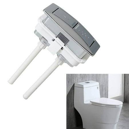 

Rectangle Dual Flush Toilet Water Tank Button Control Button Repair Accessories