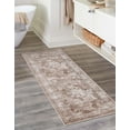 thumbnail image 6 of Unique Loom Sofia Collection Area Rug - Salle Garnier (2' x 5' 1" Runner Beige/Ivory), 6 of 6