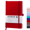 thumbnail image 2 of Lined Classic Pocket Notebook Journal [ Leather Hard Cover ][ 100 Gsm ] [ Ruled ] Premium Thick Paper With Inner Pocket 3.5, 2 of 9