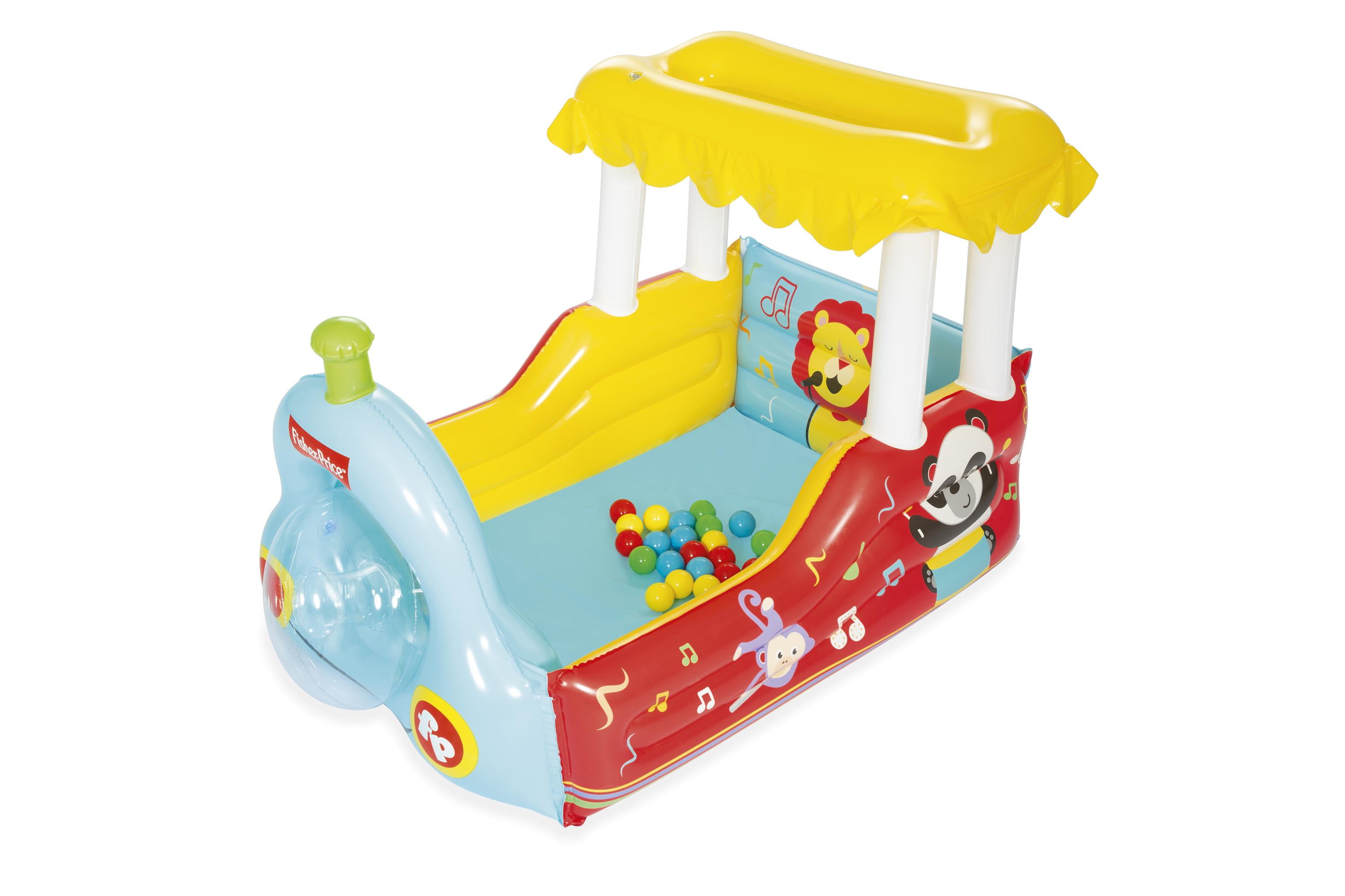 FisherPrice Train Ball Pit with 25 MultiColored Play