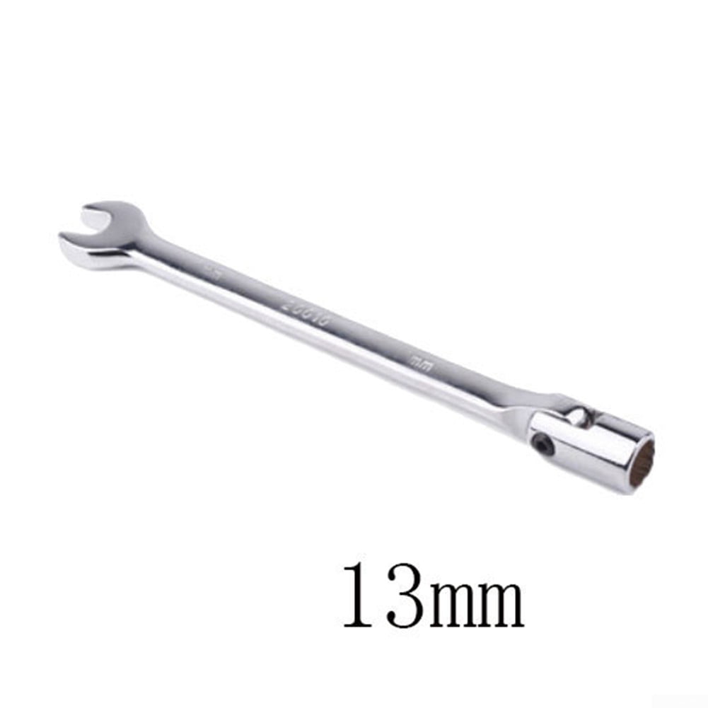 Swivel Head Combination Socket Spanner Wrench Auto Car Repairing Tool 8mm-22mm 