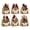 Style-A, variant on Cardinal Pearl Diamond Art Painting Christmas Cards, 6 Pack with Envelopes, DIY Gem Greeting Card Craft Kit for Adults, Holiday Gifts for Bird Lovers