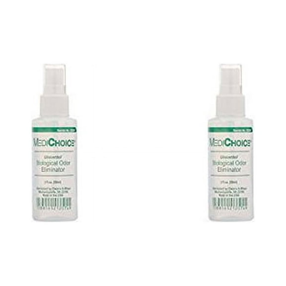 Medichoice Biological Odor Eliminated Unscented 2 oz (2/Pack)