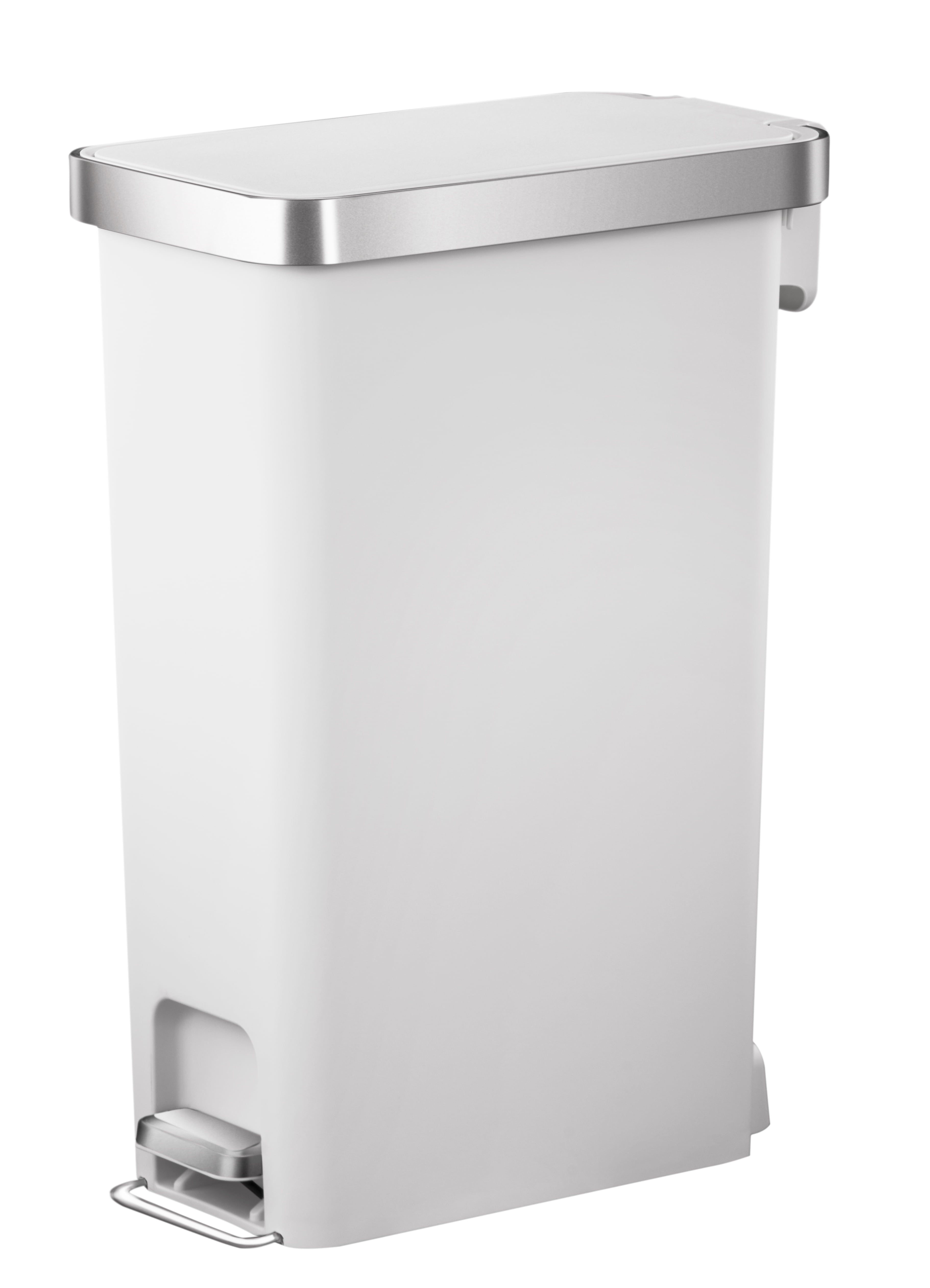 Buy Better Homes & Gardens 10.5 Gallon Plastic Slim Kitchen Step Trash