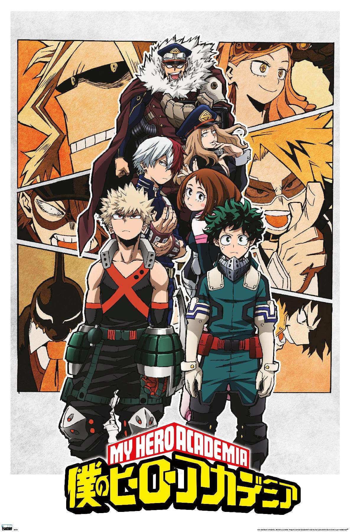 Hero Academia Midoriya Anime 24" x 16" Large Wall Poster Art Print Gift Decor 