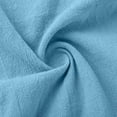 thumbnail image 6 of QATAINLAV Wide Leg Pants for Women Summer Baggy Flowy Linen Palazzo Pants Beach Casual Elastic Waist Trouser with Pockets Blue L My Orders Placed By Me, 6 of 7