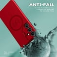 thumbnail image 3 of Bolt Alloy Series Cover Case for Samsung Galaxy S24 - Titan Red, 3 of 8